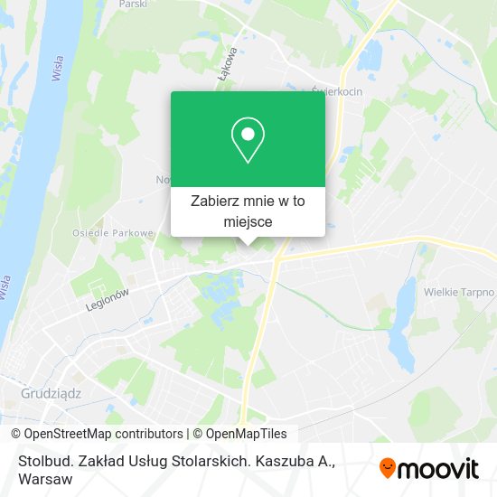 Mapa Stolbud. Zakład Usług Stolarskich. Kaszuba A.