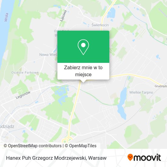 Mapa Hanex Puh Grzegorz Modrzejewski