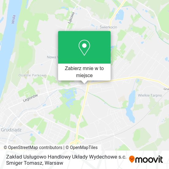 Mapa Zakład Usługowo Handlowy Układy Wydechowe s.c. Smiger Tomasz