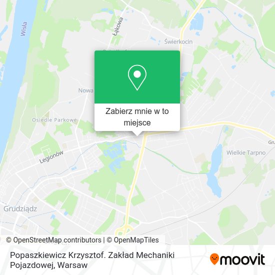 Mapa Popaszkiewicz Krzysztof. Zakład Mechaniki Pojazdowej