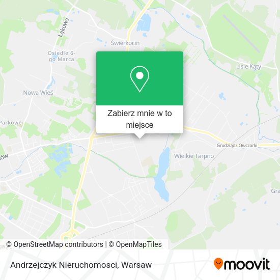 Mapa Andrzejczyk Nieruchomosci