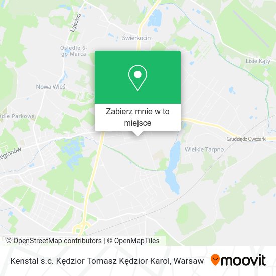 Mapa Kenstal s.c. Kędzior Tomasz Kędzior Karol