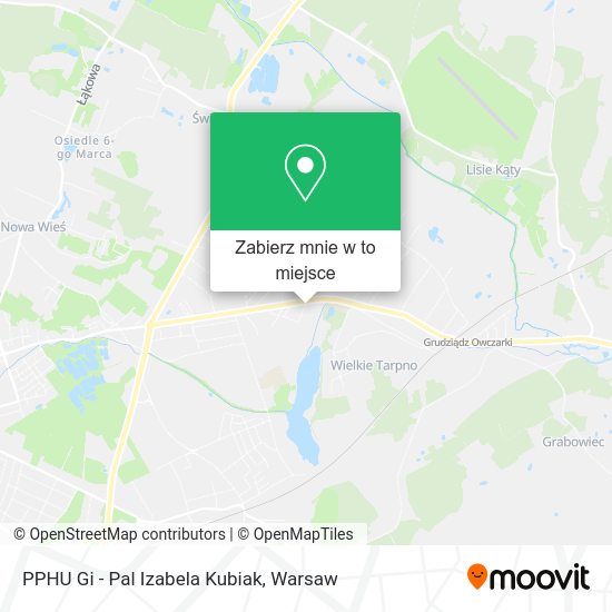 Mapa PPHU Gi - Pal Izabela Kubiak