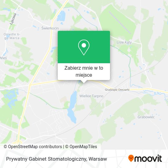 Mapa Prywatny Gabinet Stomatologiczny