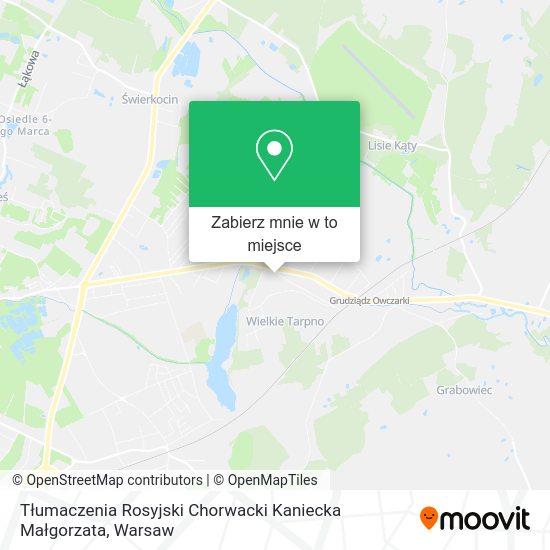 Mapa Tłumaczenia Rosyjski Chorwacki Kaniecka Małgorzata