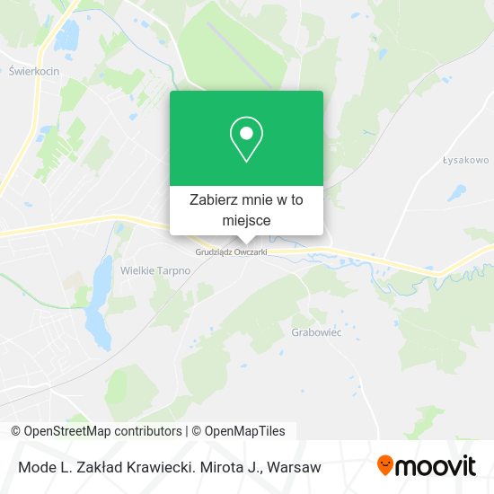 Mapa Mode L. Zakład Krawiecki. Mirota J.