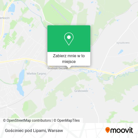 Mapa Gościniec pod Lipami