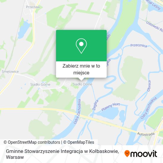 Mapa Gminne Stowarzyszenie Integracja w Kołbaskowie