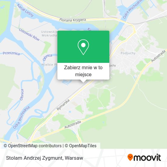 Mapa Stolam Andrzej Zygmunt