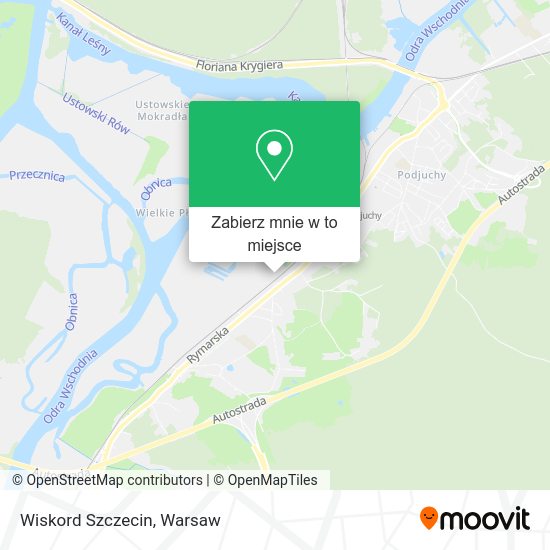 Mapa Wiskord Szczecin