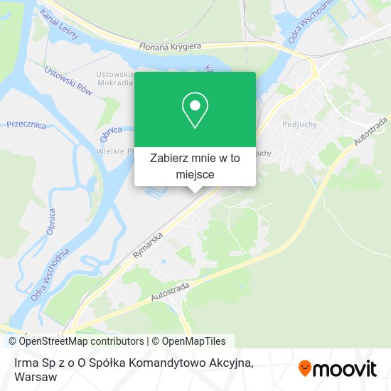 Mapa Irma Sp z o O Spółka Komandytowo Akcyjna