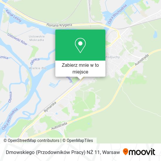 Mapa Dmowskiego (Przodowników Pracy) NŻ 11