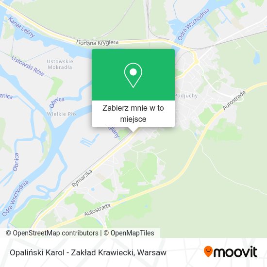 Mapa Opaliński Karol - Zakład Krawiecki