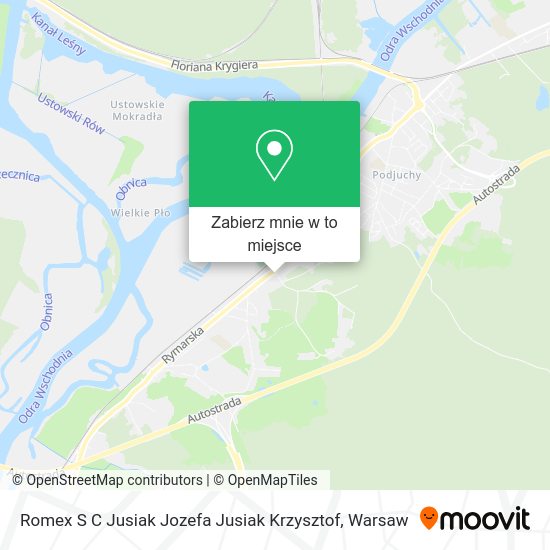 Mapa Romex S C Jusiak Jozefa Jusiak Krzysztof