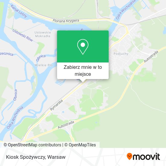 Mapa Kiosk Spożywczy