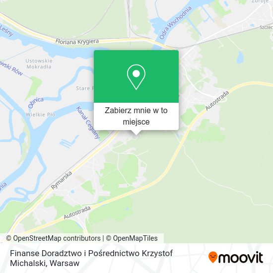 Mapa Finanse Doradztwo i Pośrednictwo Krzystof Michalski