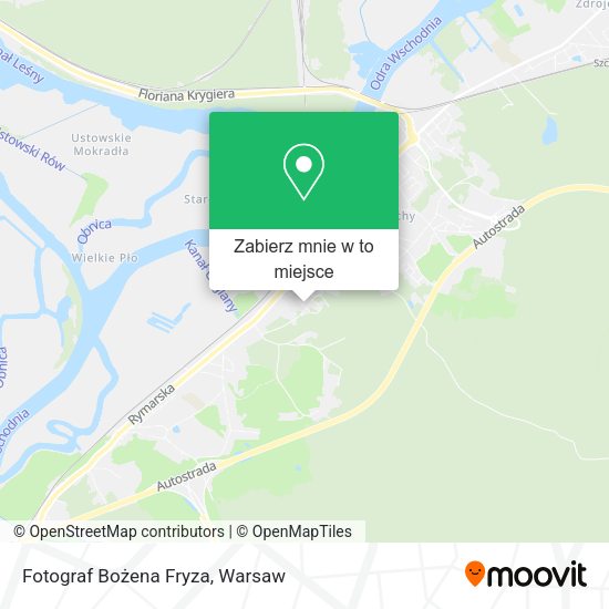 Mapa Fotograf Bożena Fryza