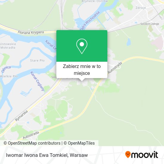 Mapa Iwomar Iwona Ewa Tomkiel