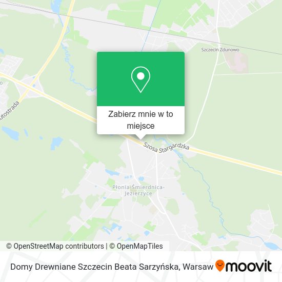 Mapa Domy Drewniane Szczecin Beata Sarzyńska