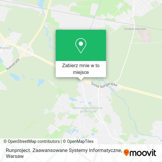 Mapa Runproject. Zaawansowane Systemy Informatyczne