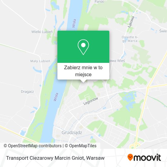 Mapa Transport Ciezarowy Marcin Gniot