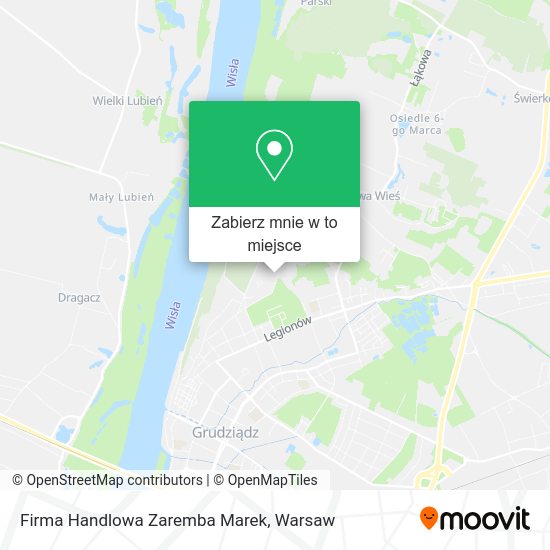 Mapa Firma Handlowa Zaremba Marek