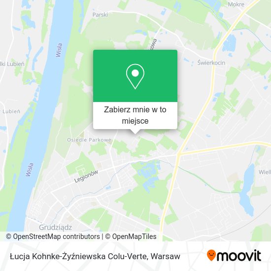 Mapa Łucja Kohnke-Żyźniewska Colu-Verte