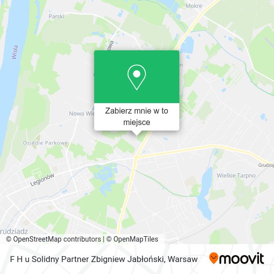 Mapa F H u Solidny Partner Zbigniew Jabłoński