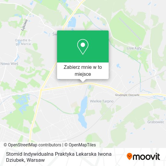 Mapa Stomid Indywidualna Praktyka Lekarska Iwona Dziubek