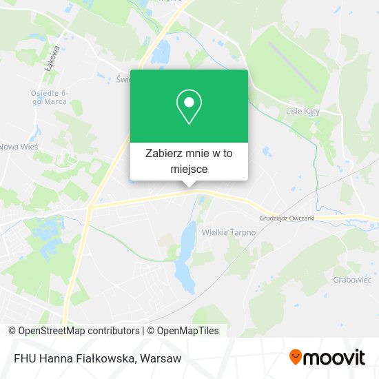 Mapa FHU Hanna Fiałkowska