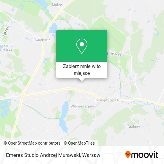 Mapa Emeres Studio Andrzej Murawski