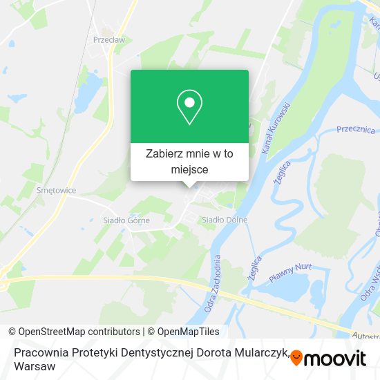 Mapa Pracownia Protetyki Dentystycznej Dorota Mularczyk