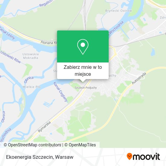 Mapa Ekoenergia Szczecin