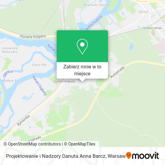 Mapa Projektowanie i Nadzory Danuta Anna Barcz