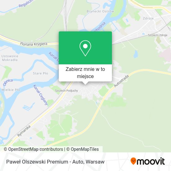 Mapa Paweł Olszewski Premium - Auto