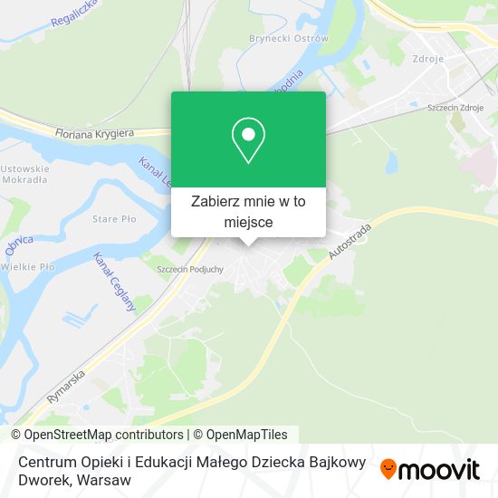 Mapa Centrum Opieki i Edukacji Małego Dziecka Bajkowy Dworek