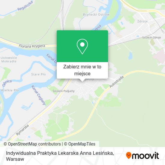 Mapa Indywidualna Praktyka Lekarska Anna Lesińska