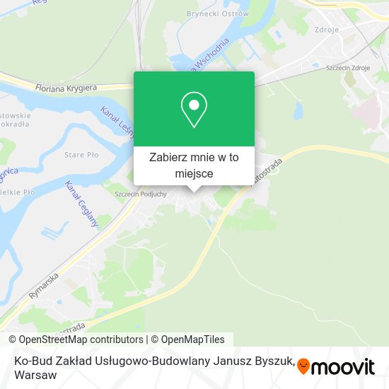 Mapa Ko-Bud Zakład Usługowo-Budowlany Janusz Byszuk