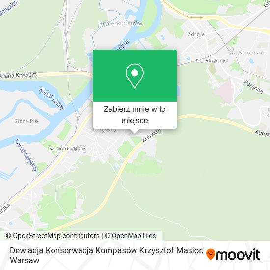 Mapa Dewiacja Konserwacja Kompasów Krzysztof Masior