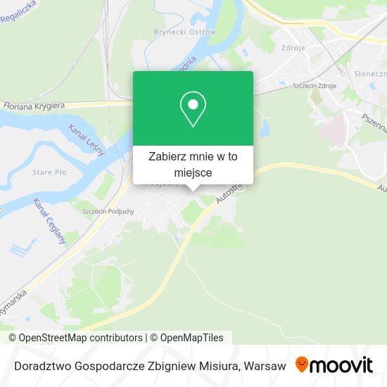 Mapa Doradztwo Gospodarcze Zbigniew Misiura