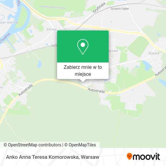 Mapa Anko Anna Teresa Komorowska