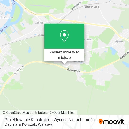 Mapa Projektowanie Konstrukcji i Wycena Nieruchomości. Dagmara Korczak