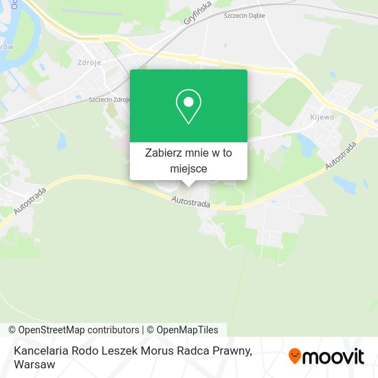 Mapa Kancelaria Rodo Leszek Morus Radca Prawny