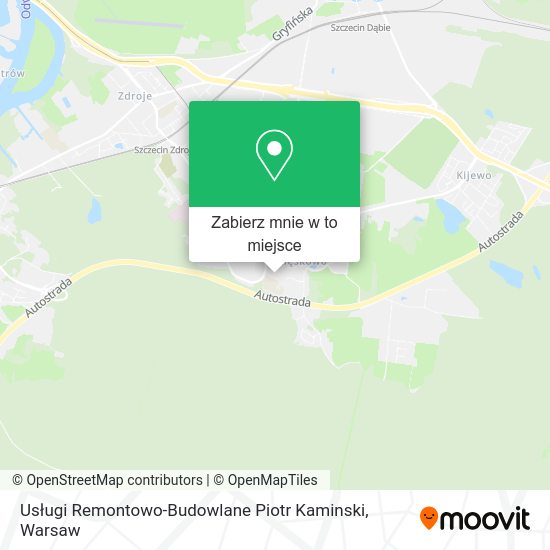 Mapa Usługi Remontowo-Budowlane Piotr Kaminski