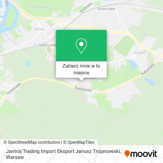 Mapa Jantroj Trading Import Eksport Janusz Trojanowski