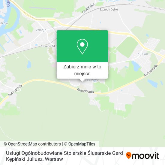 Mapa Usługi Ogólnobudowlane Stolarskie Ślusarskie Gard Kępiński Juliusz