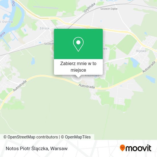 Mapa Notos Piotr Ślączka