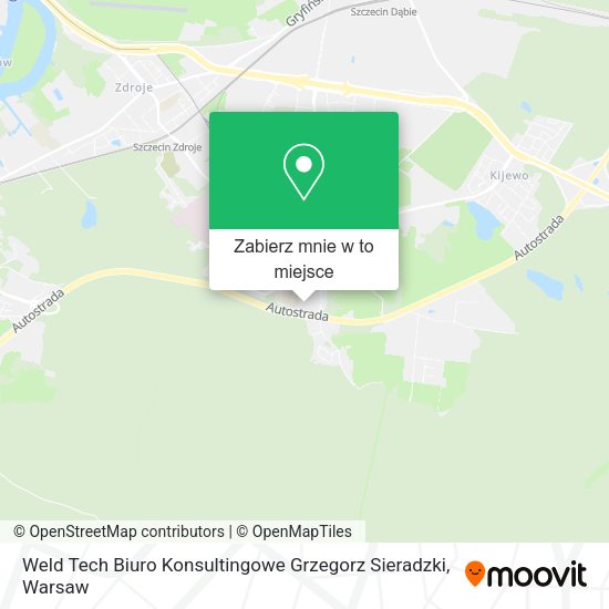 Mapa Weld Tech Biuro Konsultingowe Grzegorz Sieradzki