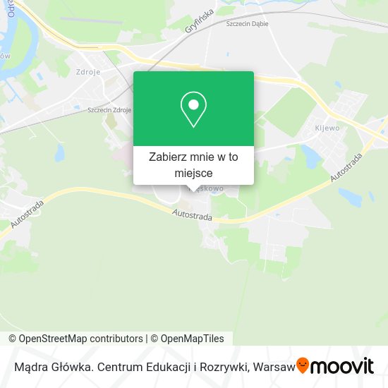 Mapa Mądra Główka. Centrum Edukacji i Rozrywki