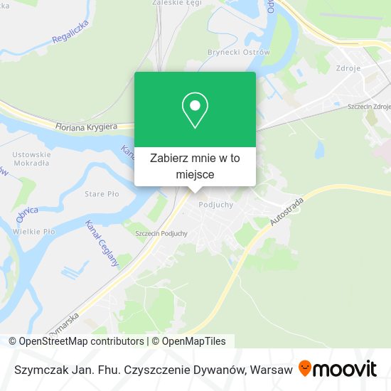 Mapa Szymczak Jan. Fhu. Czyszczenie Dywanów